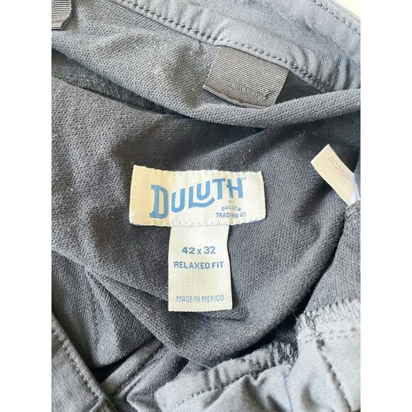 Duluth Men's Black Flexpedition Pants SIze 42x32 Relaxed Fit - Picture 2 of 8